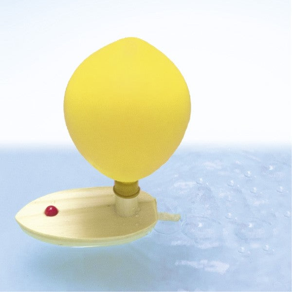 GOKI wooden boat with inflatable balloon