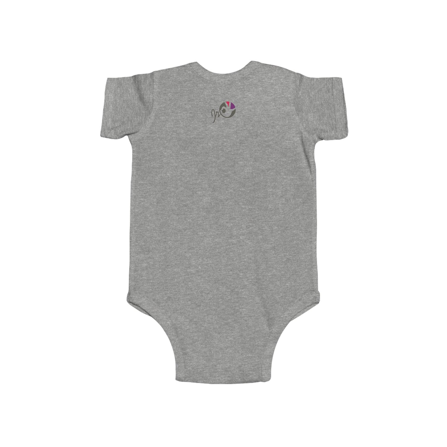 Baby bodysuit with “Teddy Bear with Cake – 2nd Birthday” design