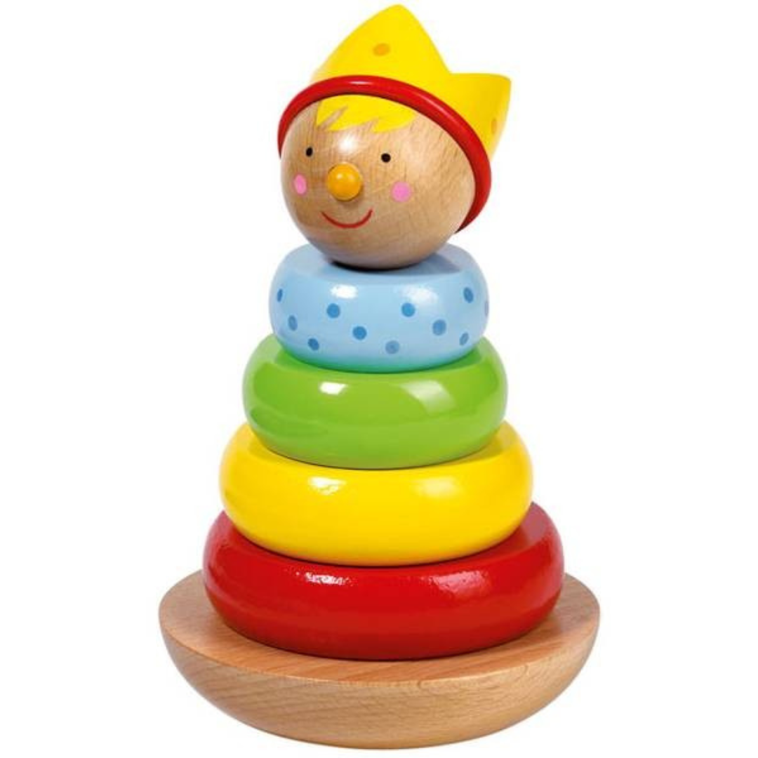 GOKI Wooden Pyramid Prince (6 components)