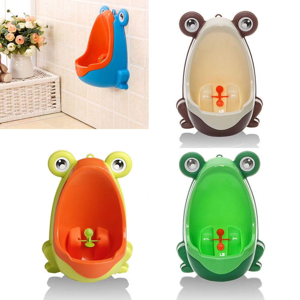 Children's training urinal - potty, frog