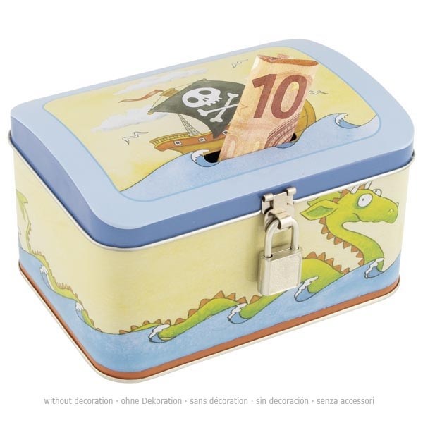 Goki piggy bank - pirate