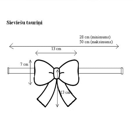 Women's bow tie - for mom or daughter
