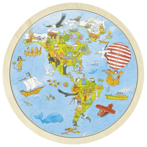 GOKI puzzle - WORLD TRAVEL 