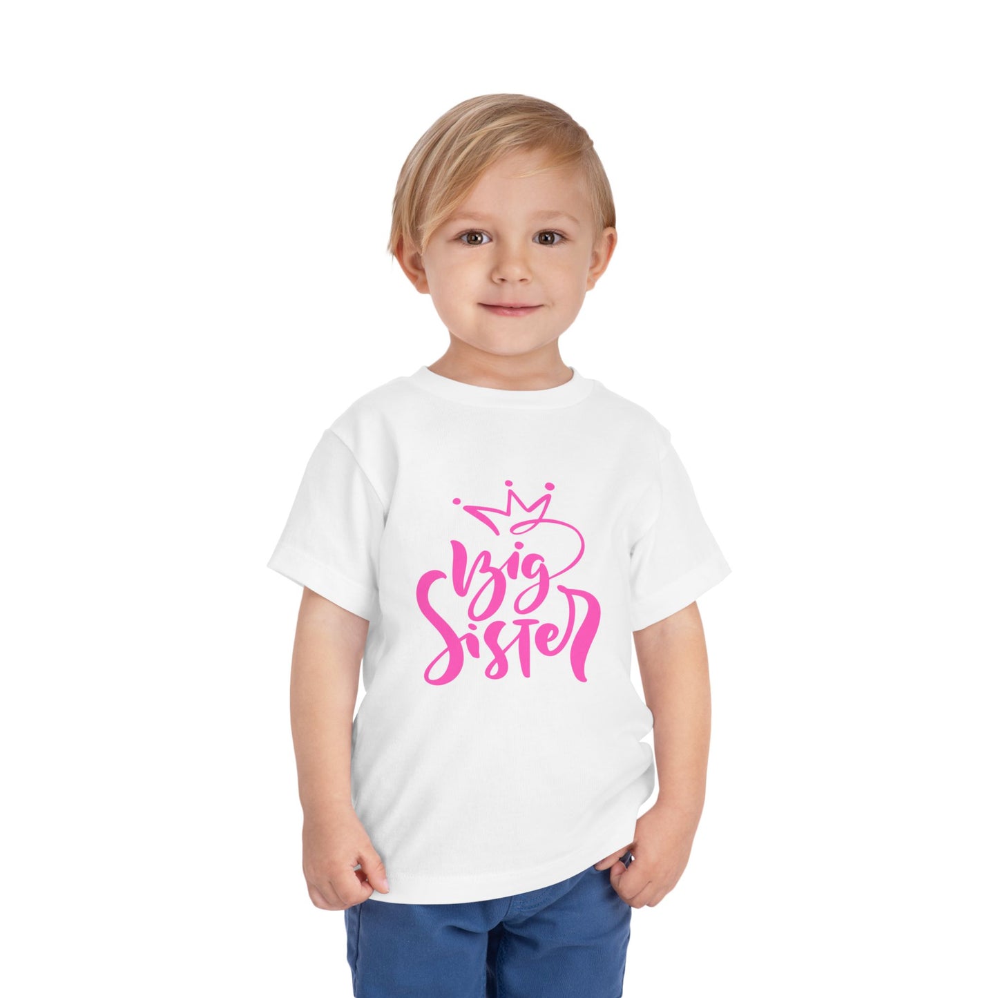 T-shirt for children with “Big sister” design 