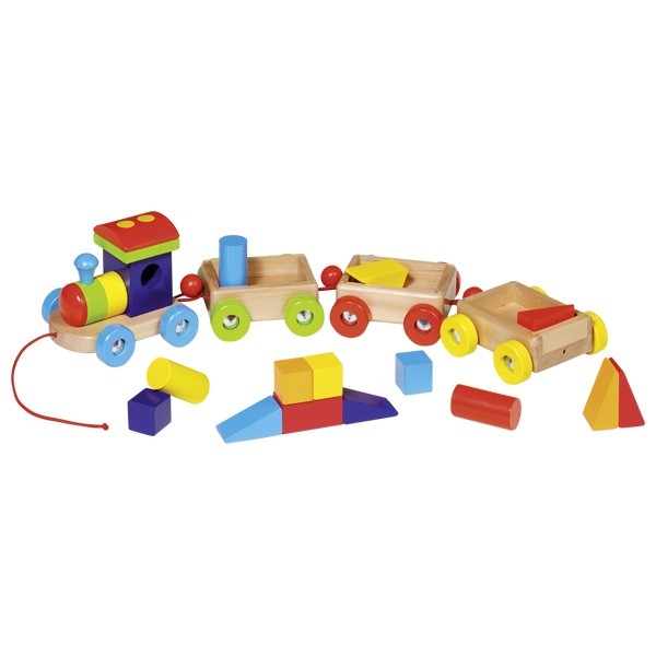 GOKI wooden train/sorter