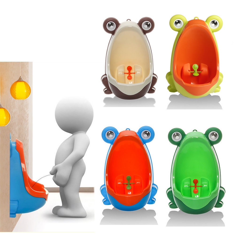 Children's training urinal - potty, frog