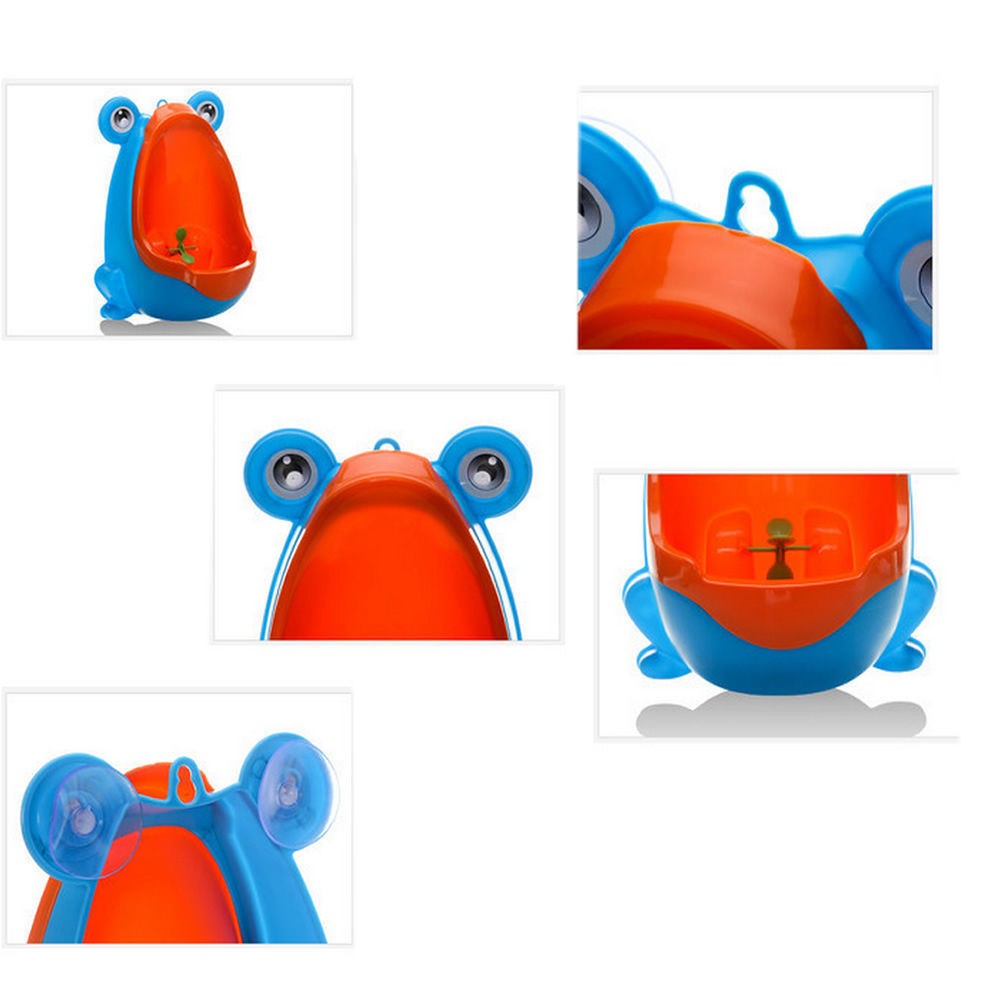 Children's training urinal - potty, frog