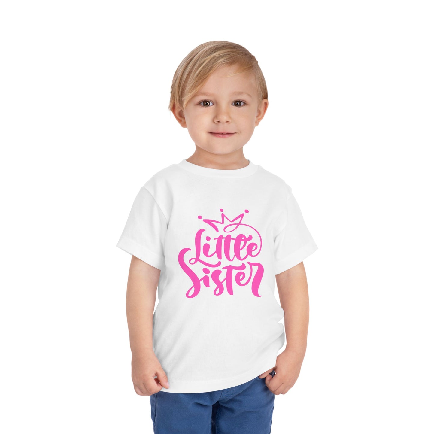 T-shirt for children with “Little sister” design 