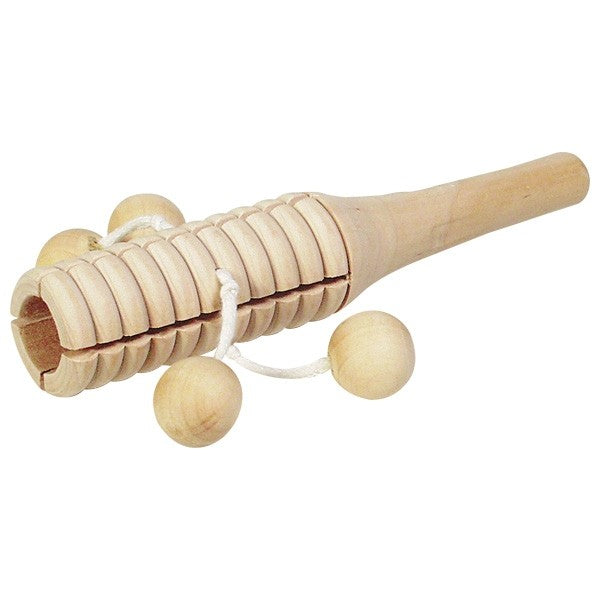 GOKI koka instruments ar 4 koka bumbiņām